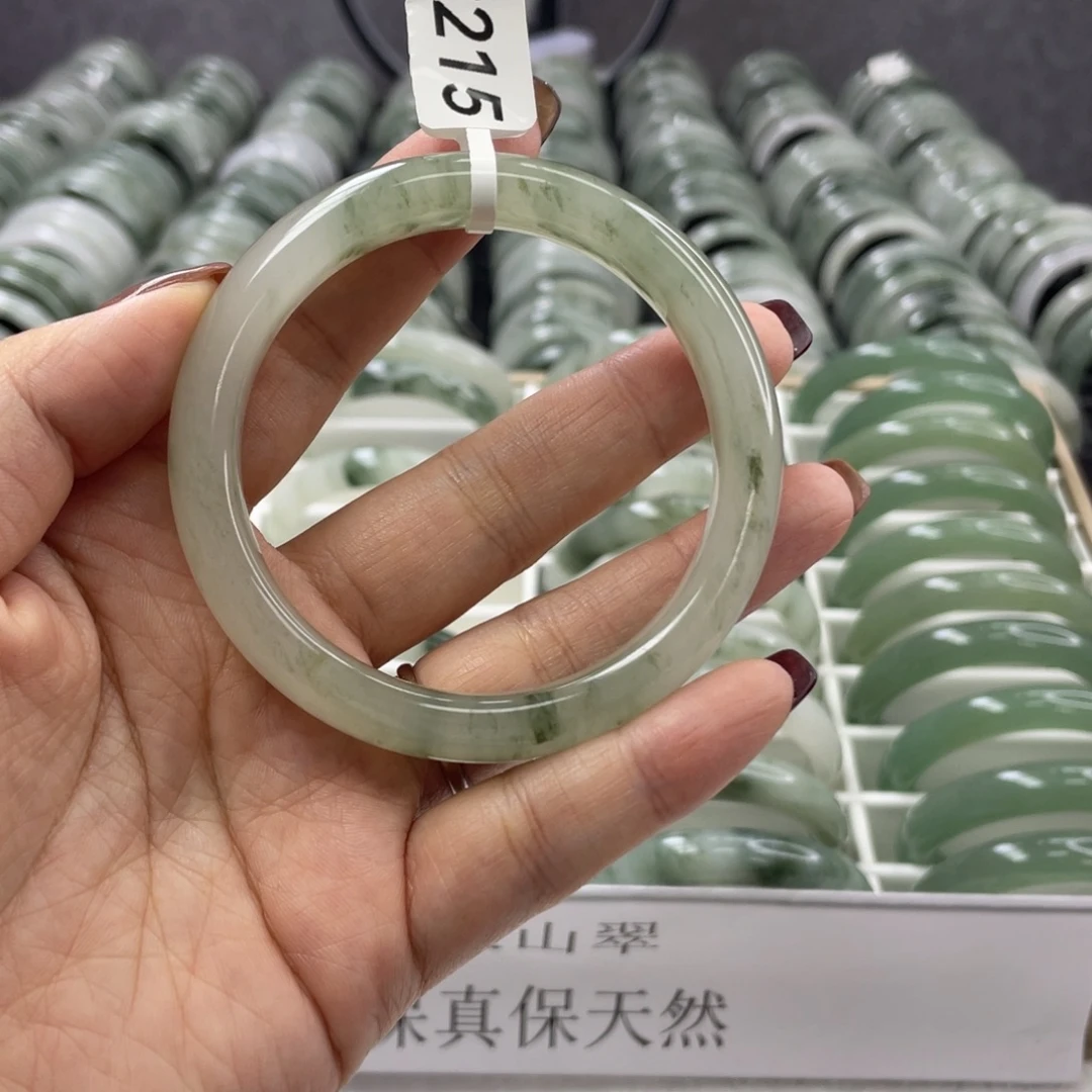 未镶嵌手镯石英质玉3215