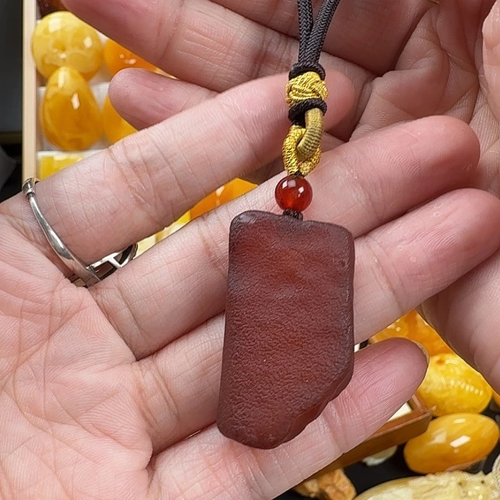 未镶嵌颈饰蜜蜡蜜蜡