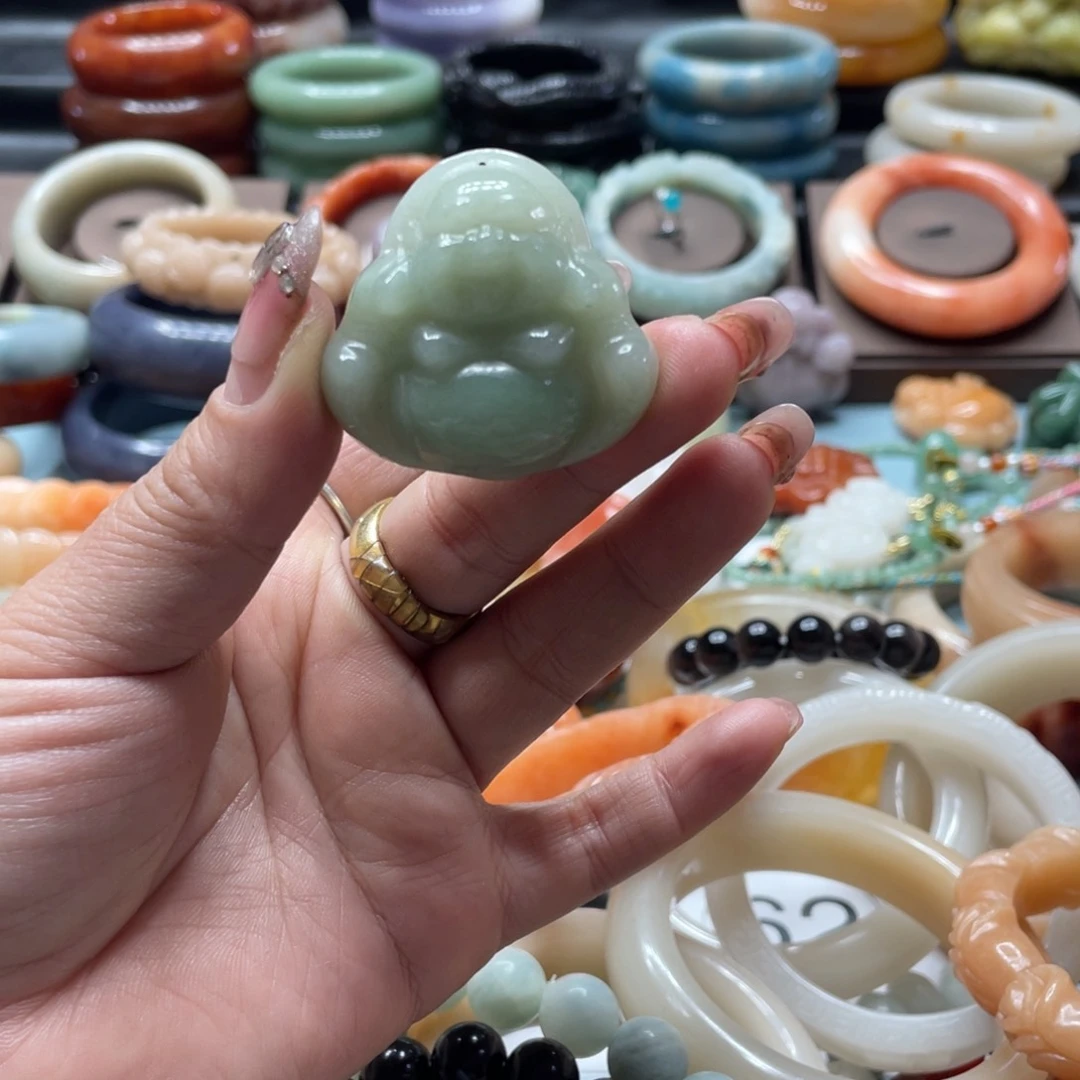 石英质玉手镯合金瓜*