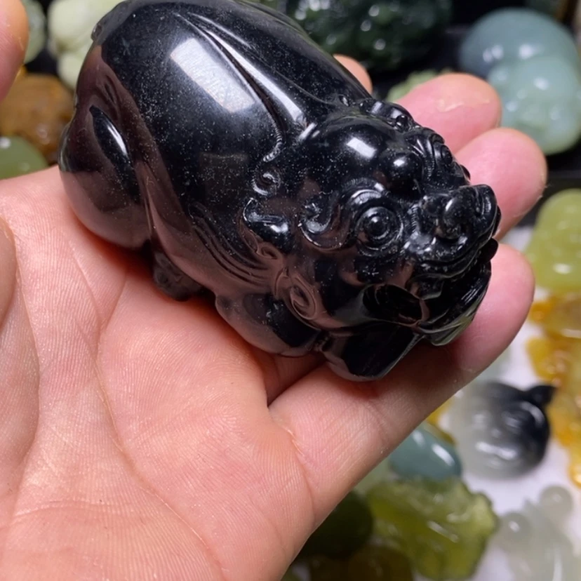 【闪购商品】蛇纹石玉颈饰未镶嵌心**界