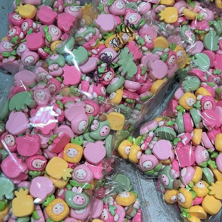 水果亮面娃娃头100个