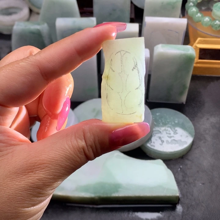 定制翡翠未镶嵌包工包料3