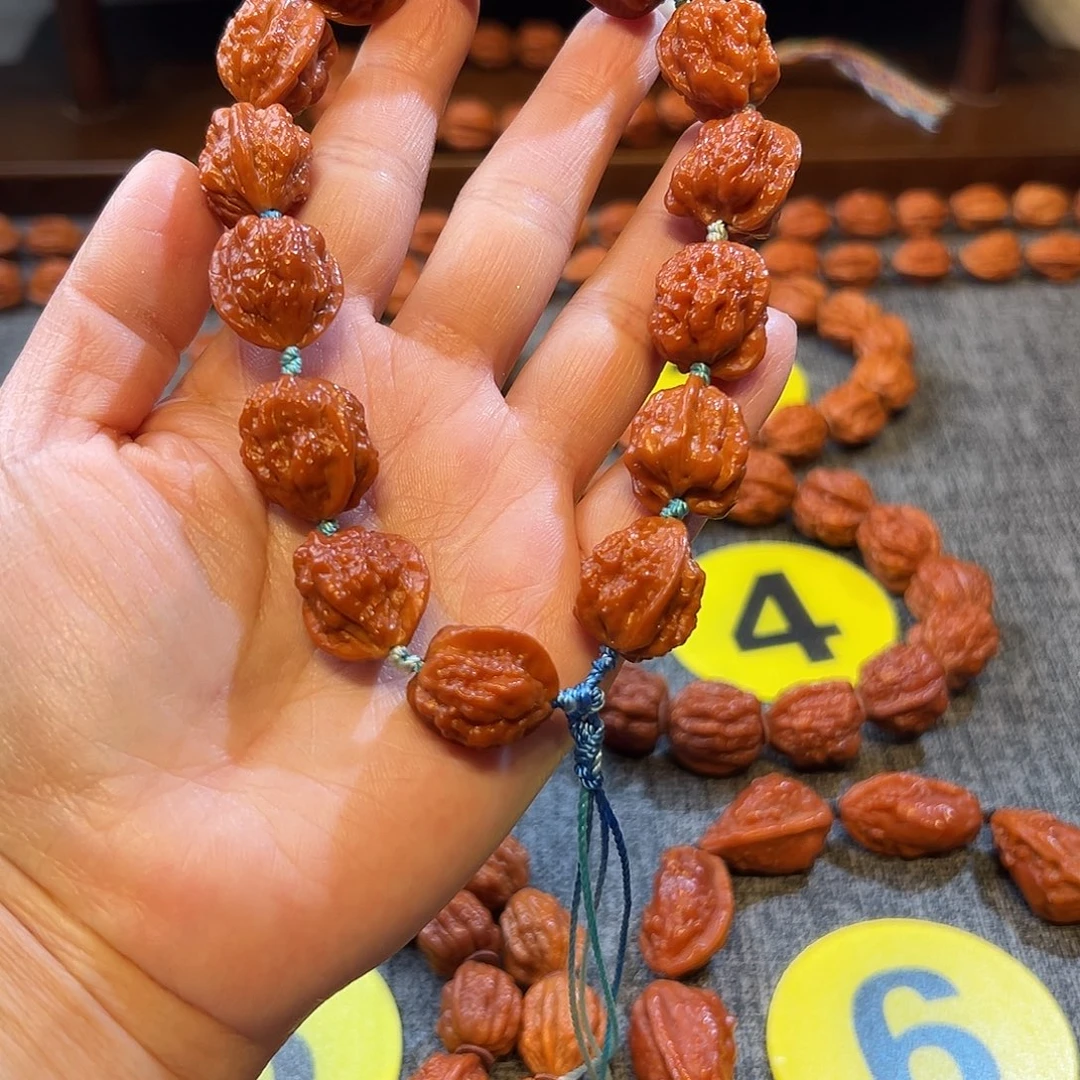 文玩核桃手串小金蟾