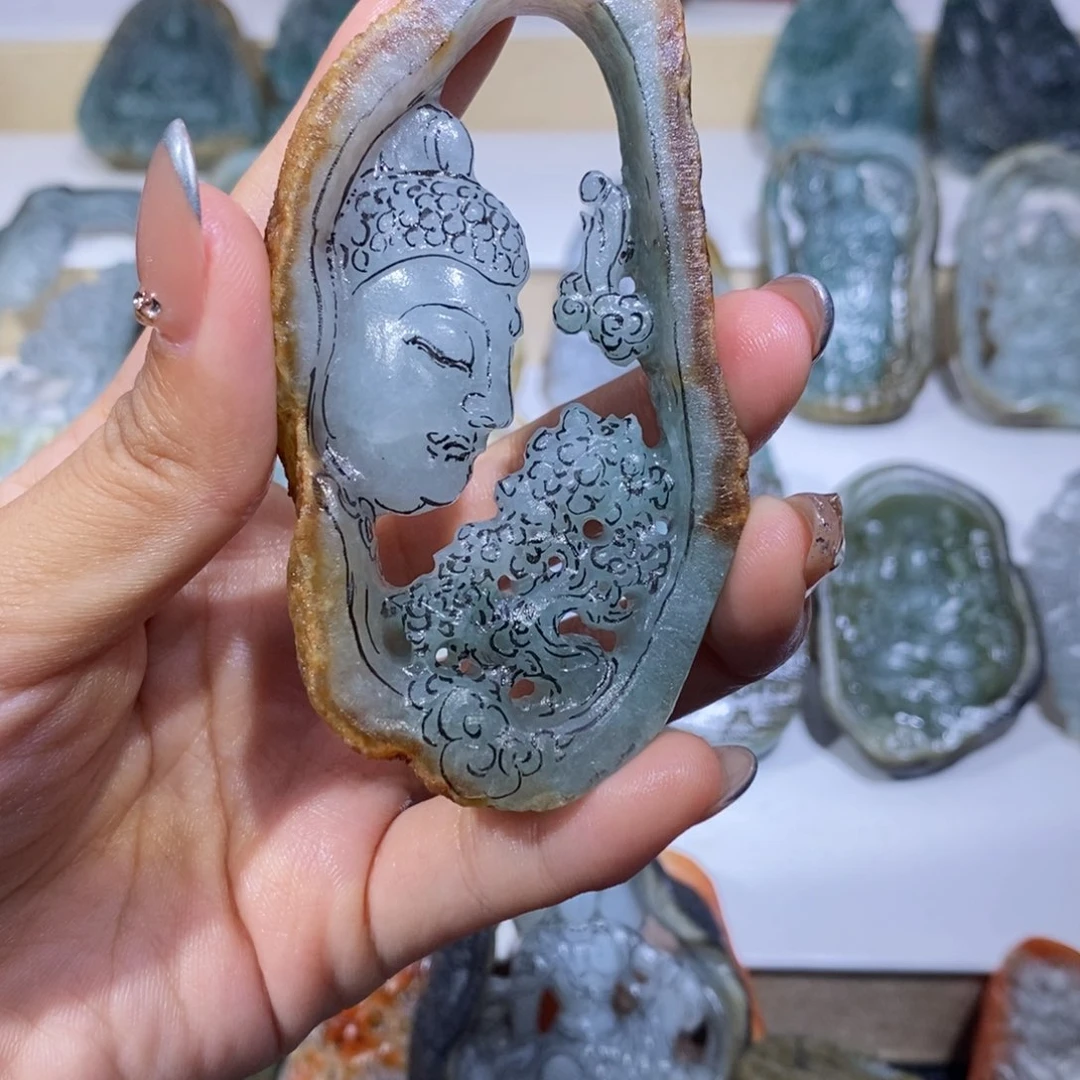 未镶嵌定制翡翠C****然