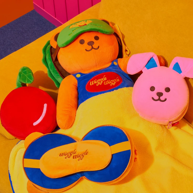 爱豆同款卡通折叠颈枕创意礼品