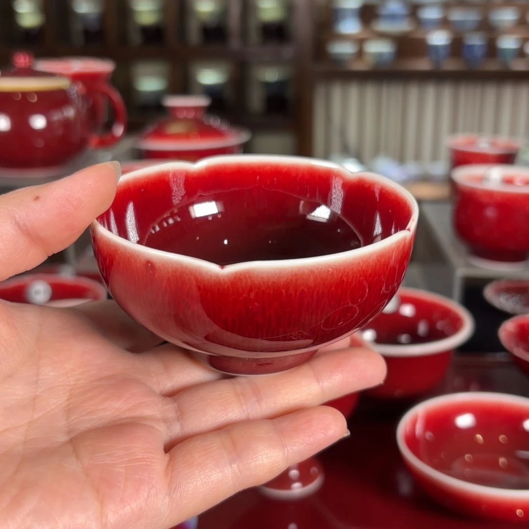 杯子景德镇高温原矿杯