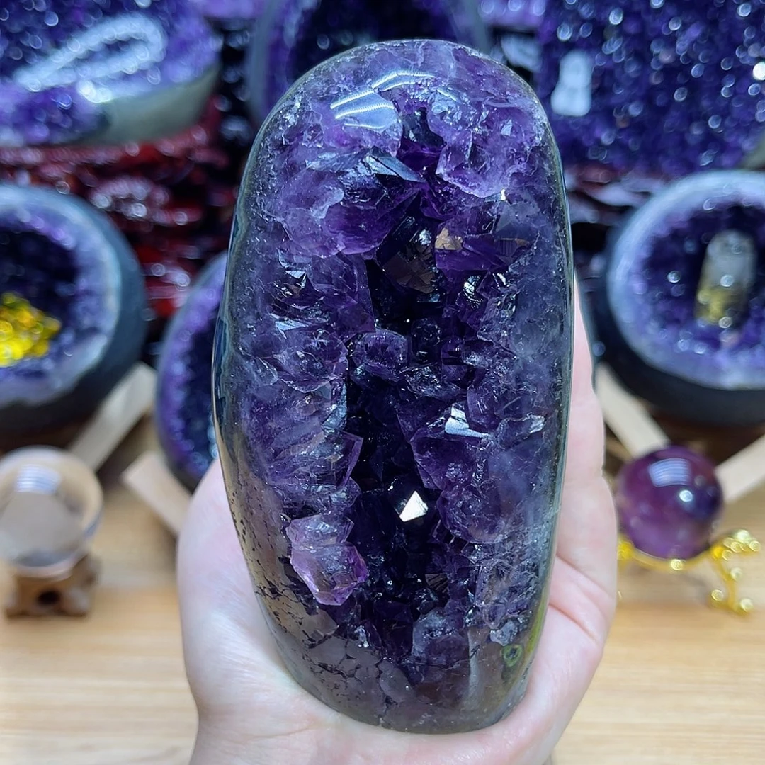 未镶嵌大型摆件（非配饰）紫晶