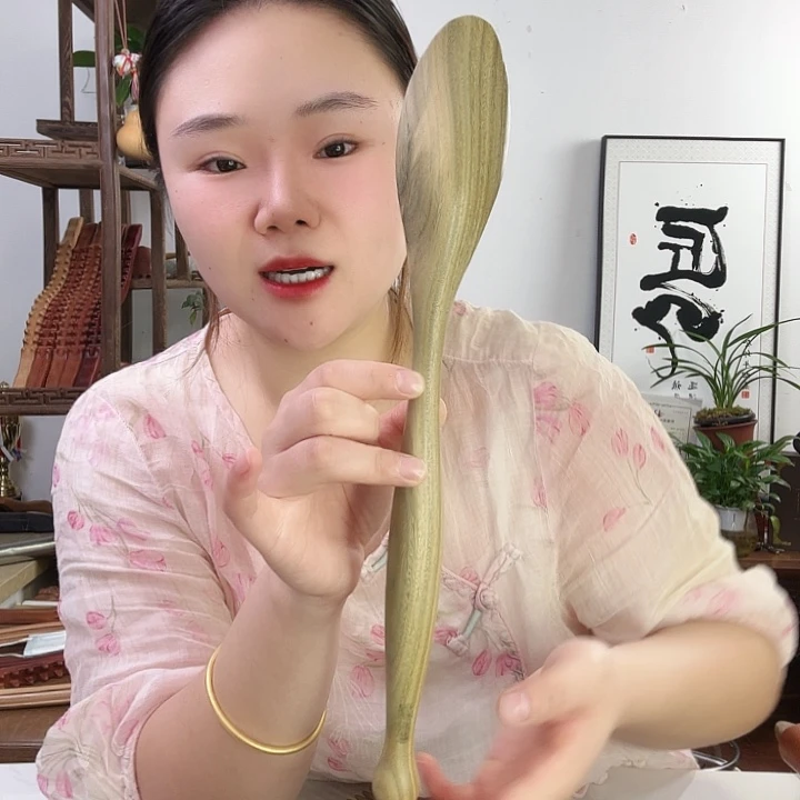 绿檀木莲花拍微瑕