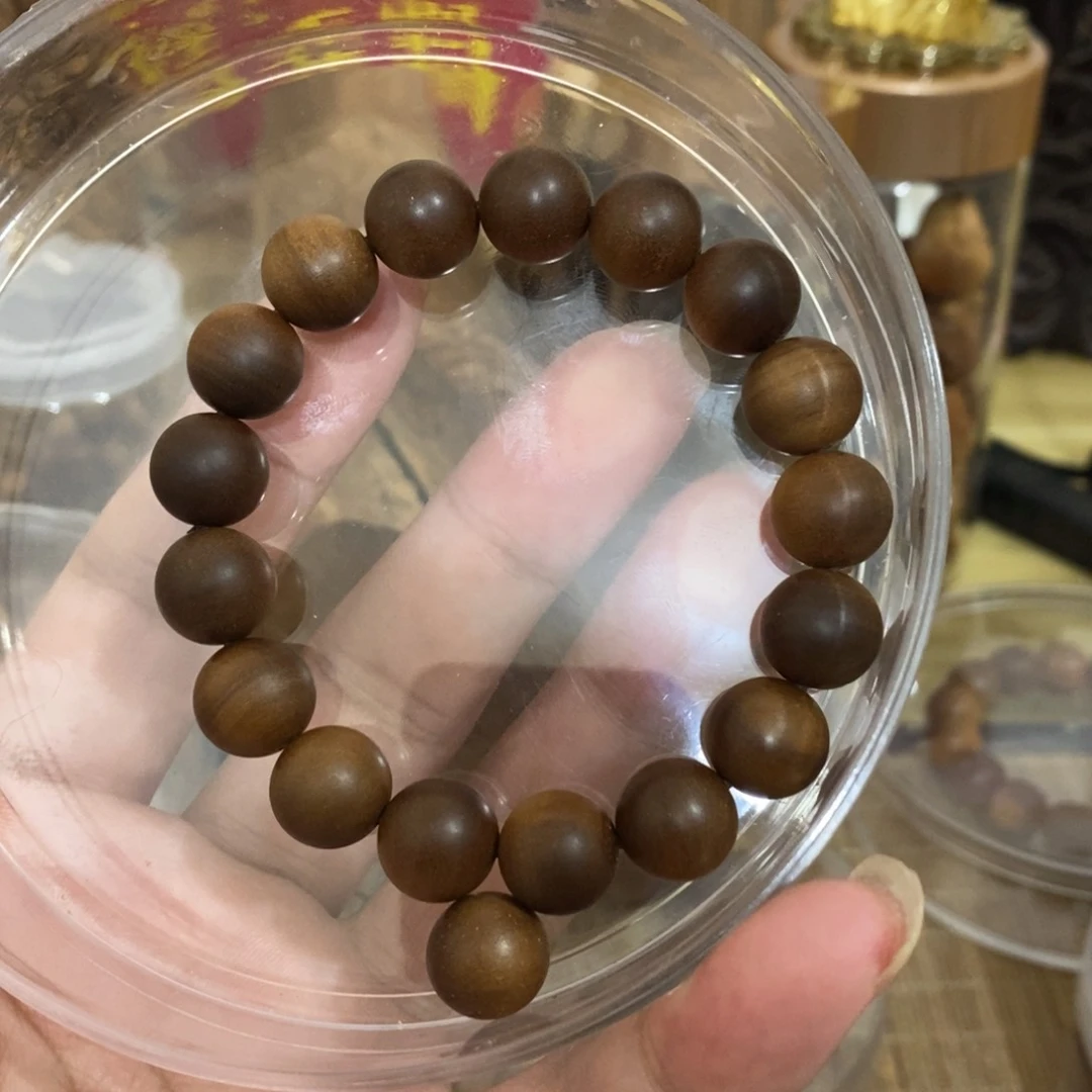 檀香木手串/手链承*12横纹黑肉