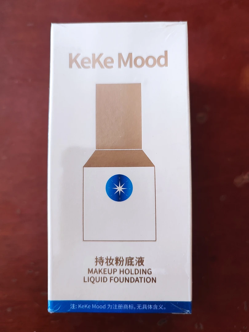 KeKeMood粉底液防水防汗持久不脱妆控油遮瑕提亮不卡粉学生党BB霜