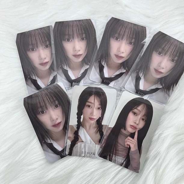 giselle吉赛尔气垫代言卡set