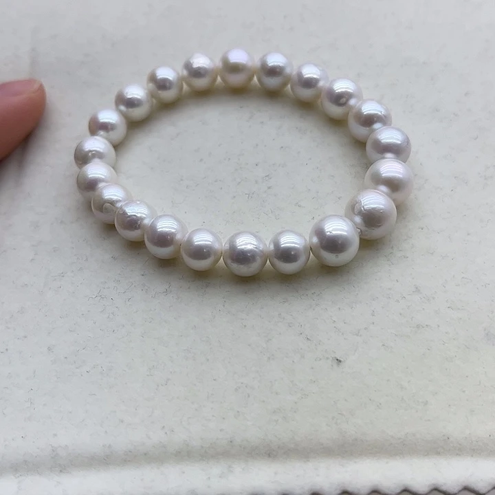 合金淡水珍珠颈饰