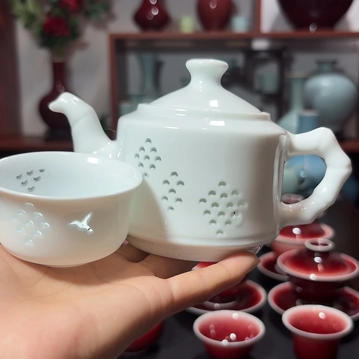 景德镇高温陶瓷茶壶