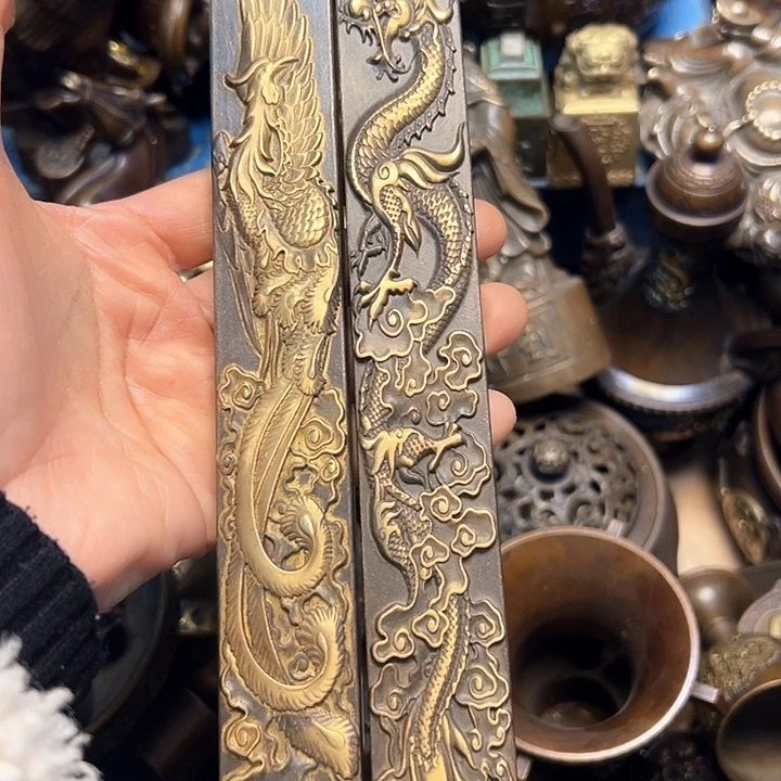 铜器摆件老王直播间