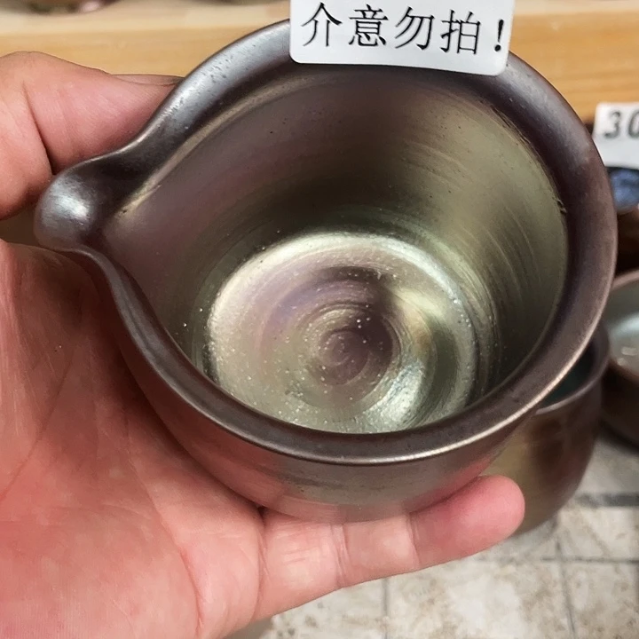 茶杯紫泥柴烧纯手工582