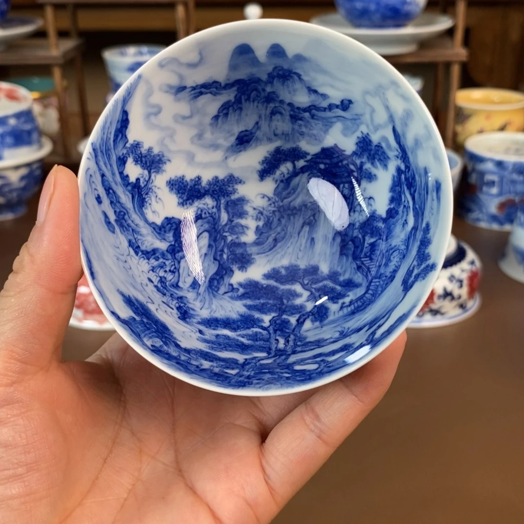 杯景德镇陶瓷手工手绘