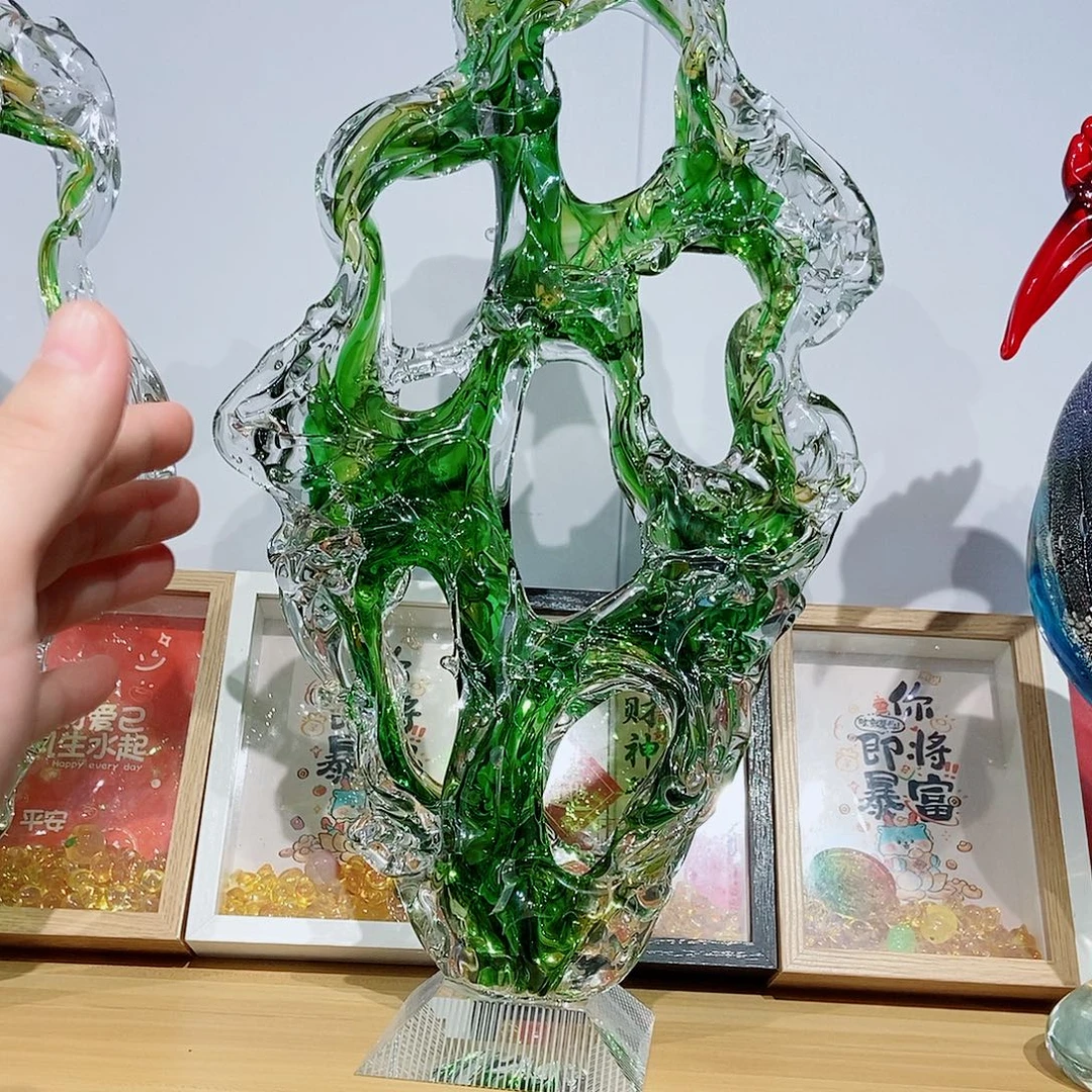 手工艺品琉璃微瑕