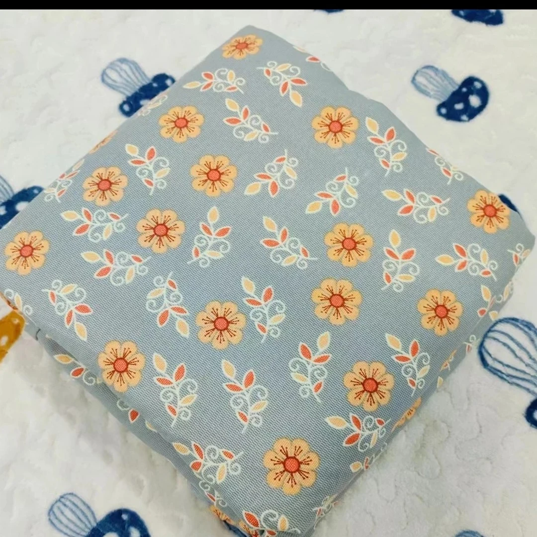 【单人被套】浪漫花海1.5*2m加厚加密斜纹双层纱柔软舒适尺寸单人