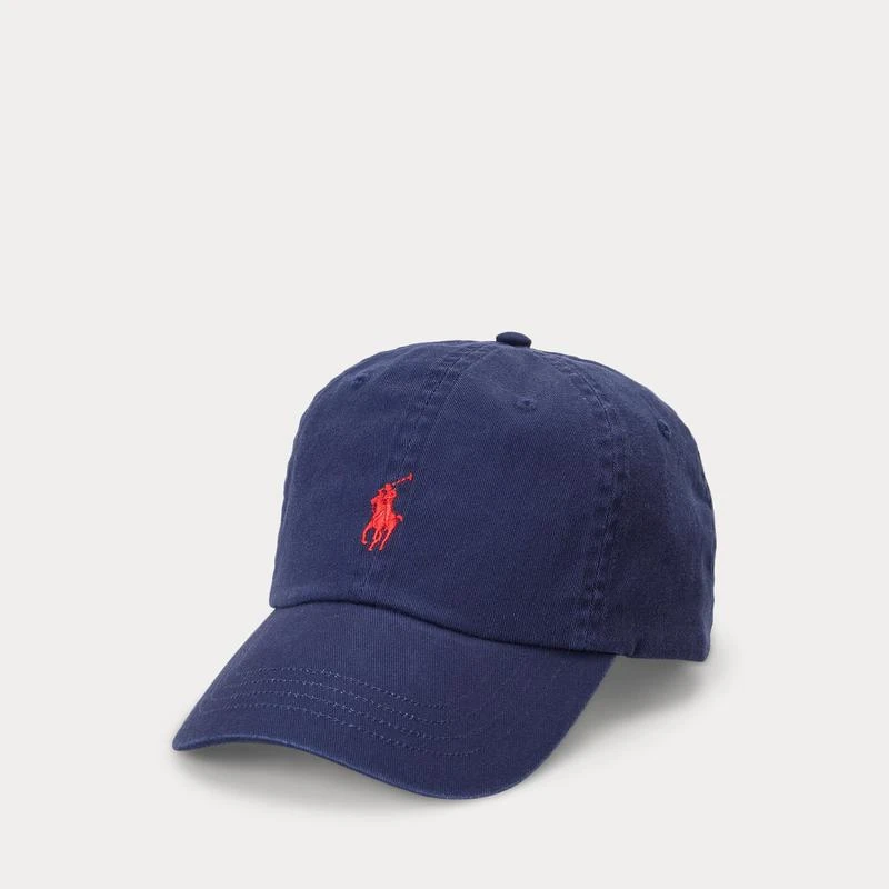 Ralph Lauren拉尔夫劳伦 男女通用多色经典棉质棒球帽