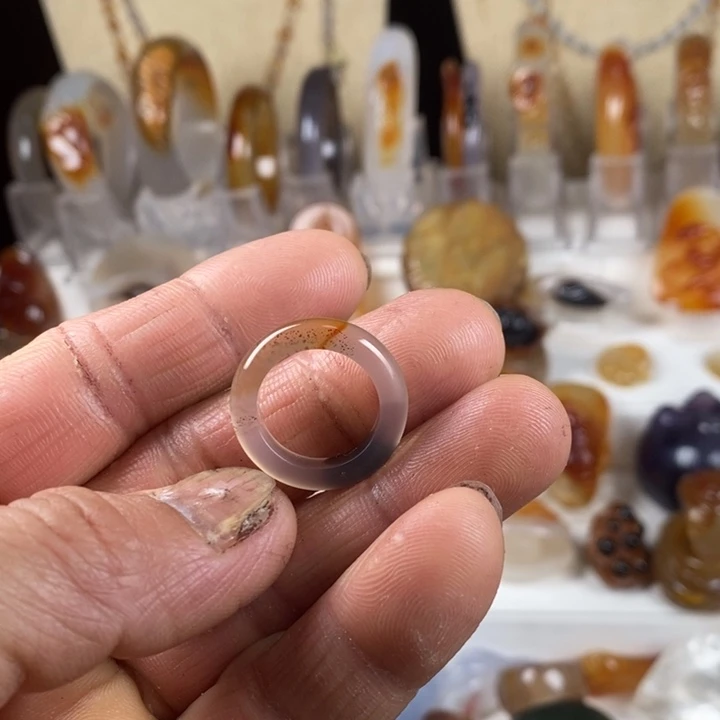 玛瑙/玉髓未镶嵌颈饰