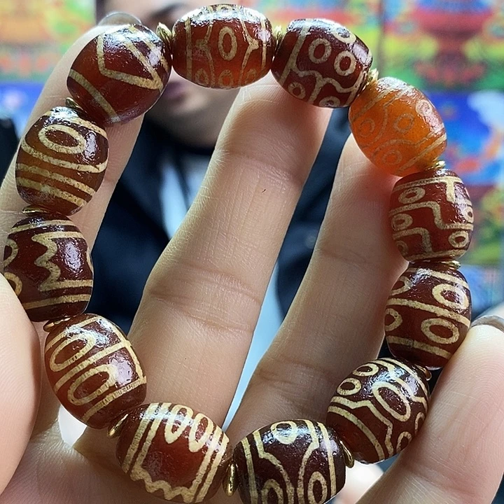 玛瑙/玉髓未镶嵌手链100