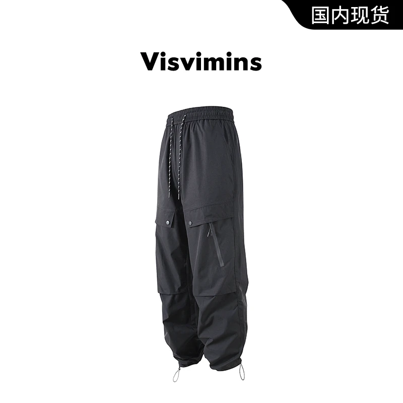 【品牌撤柜清仓】Visvimins工装裤男春秋季运动休闲户外冲锋裤子