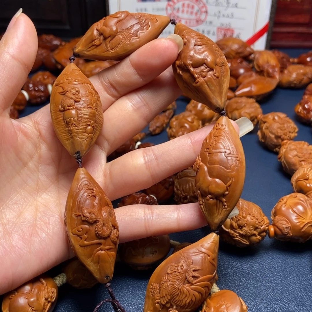 手串/手链橄榄核十二生肖2.3
