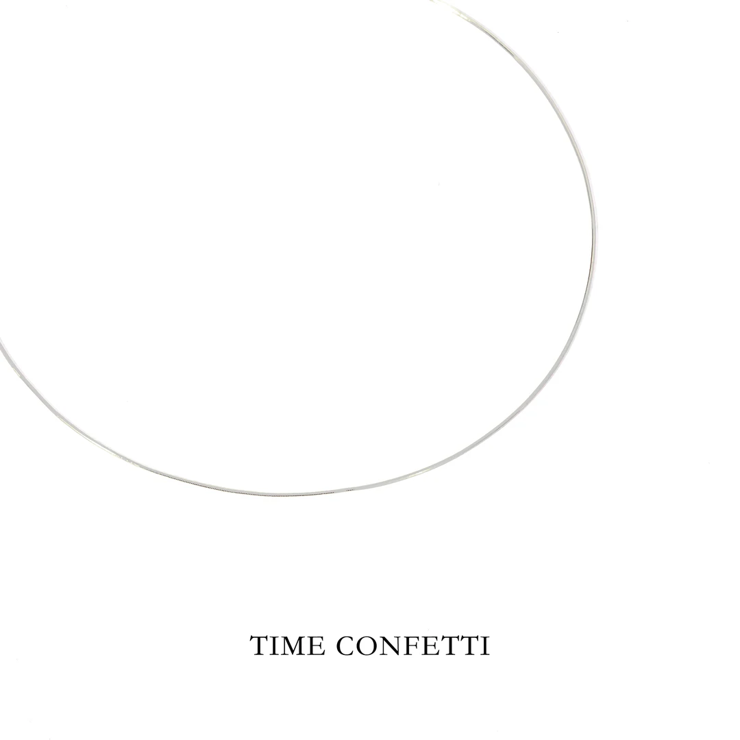 链子925银 镀铂【孙二娘】发丝-气质百搭简约蛇骨链TC 11061