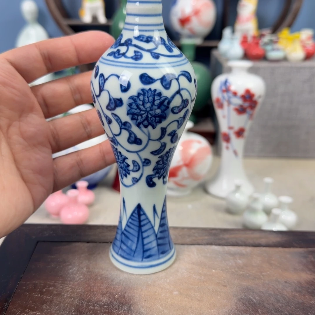 陶瓷手工小花器摆件