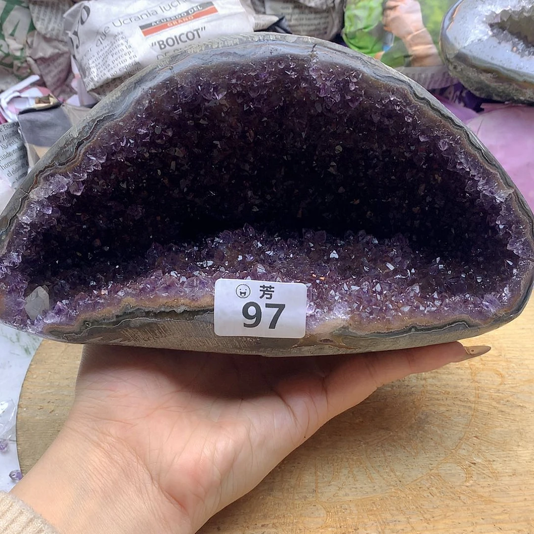 紫晶大型摆件（非配饰）未镶嵌