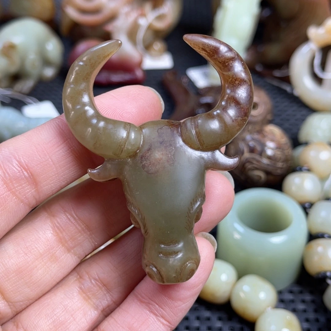 和田玉挂件未镶嵌