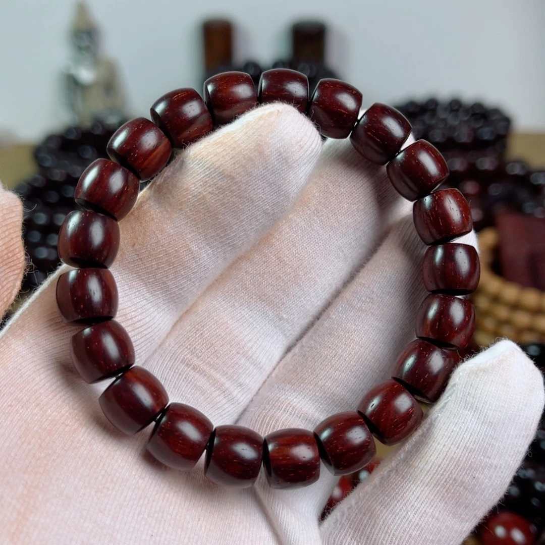 手串/手链小叶紫檀9/10直切高油密带星福利款