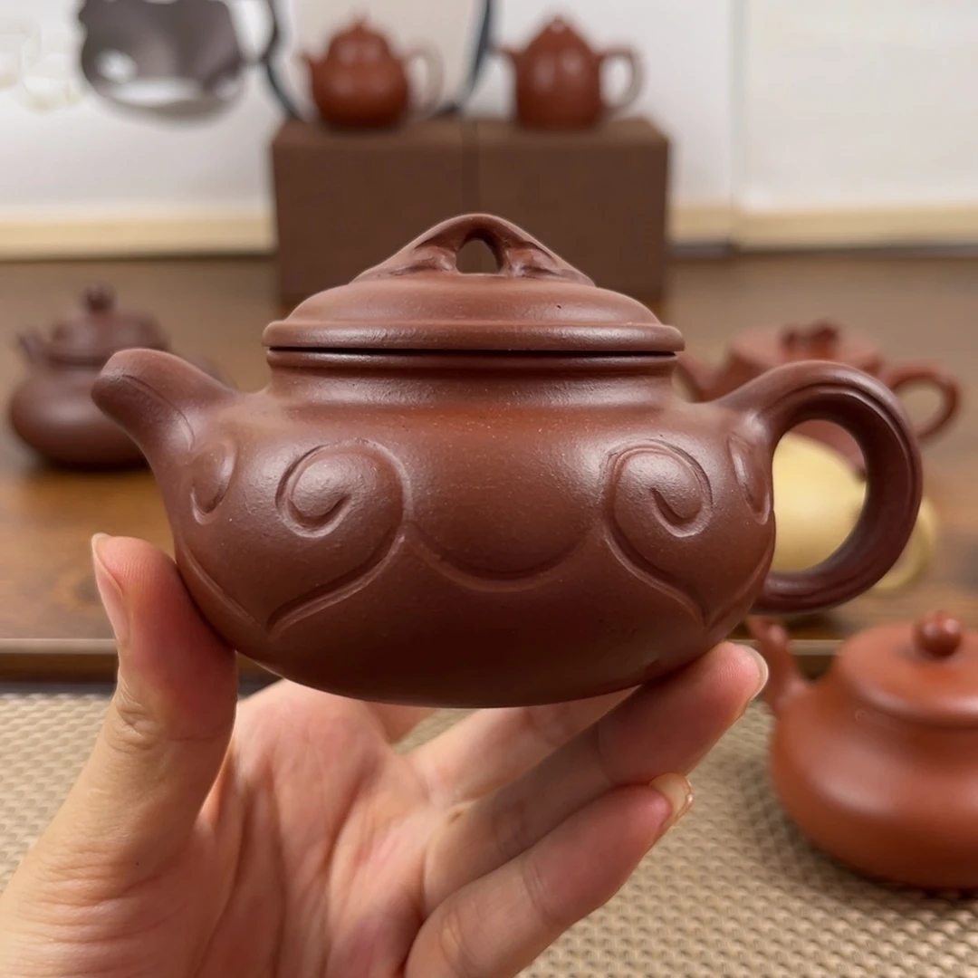 茶壶紫砂底槽清半手160c