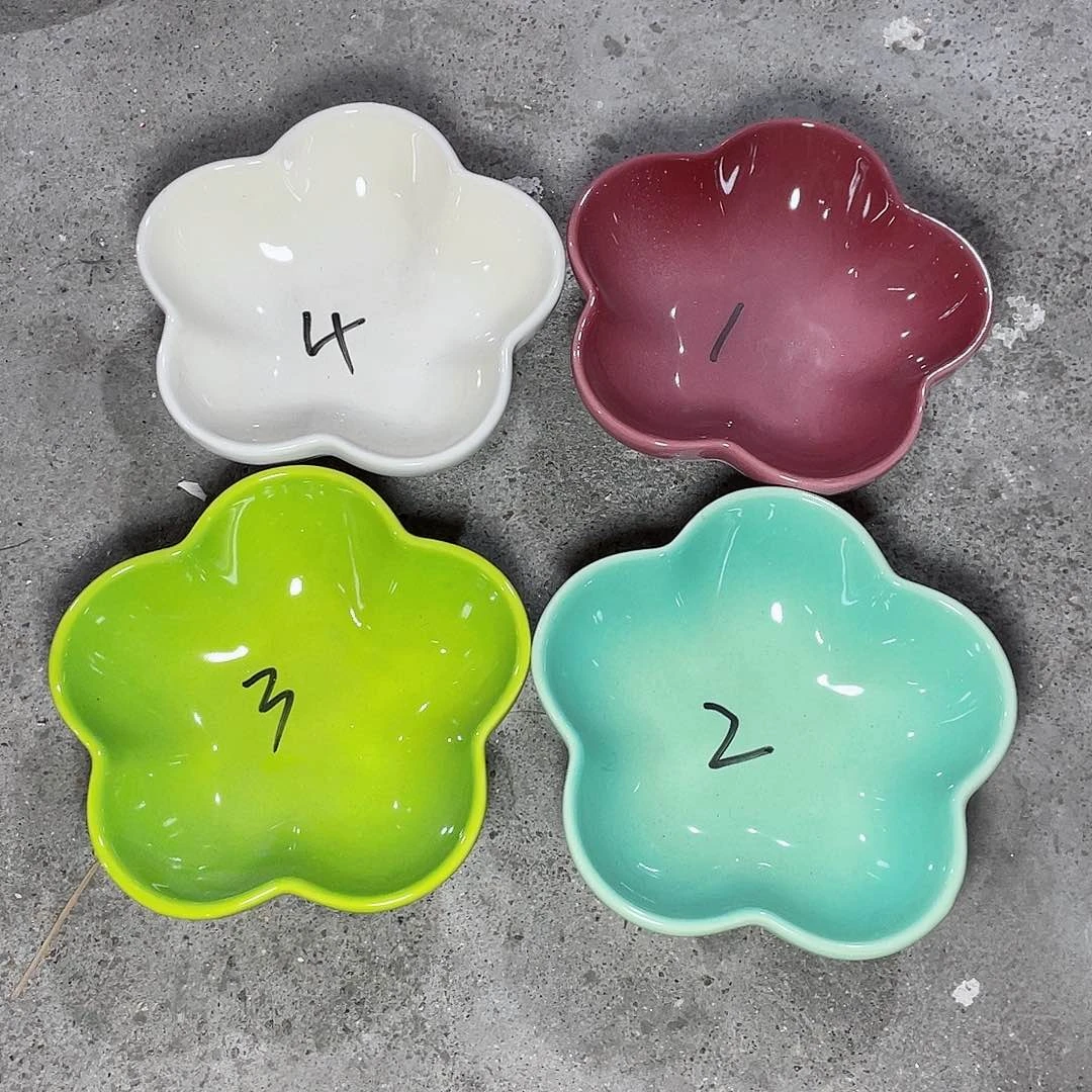 瓷片微瑕陶瓷餐具家用 两个