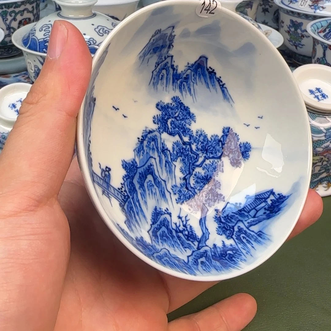 景德镇纯手工手绘茶具142