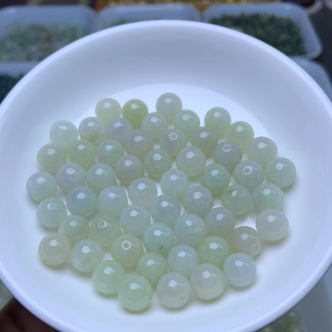 散珠翡翠卡8冰绿25个
