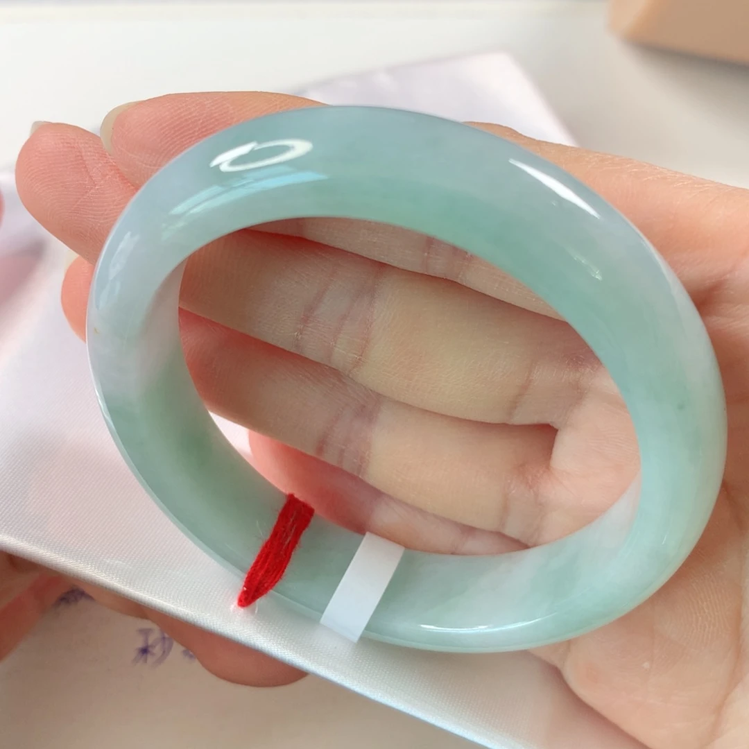 未镶嵌手镯翡翠 正圈②①④福利捡漏