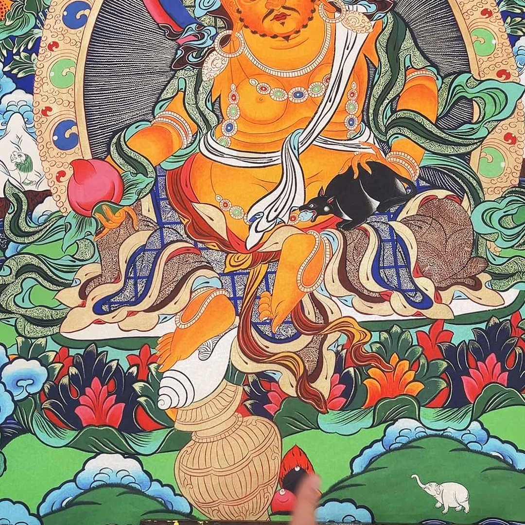 吊坠唐卡精品展览原作