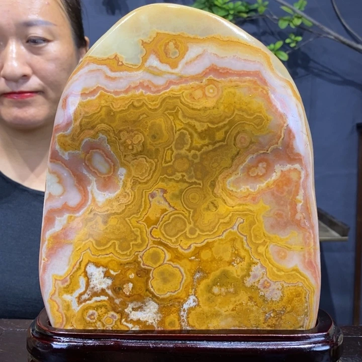 石材精品古青石摆件