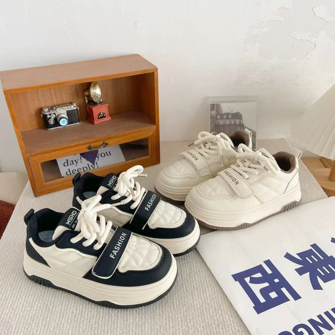 新款超软防滑百搭休闲增高显瘦小白鞋潮款舒适H92 XFL 检