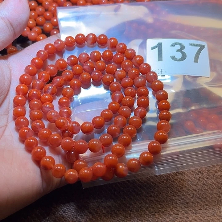 未镶嵌手链南红玛瑙好的0.8
