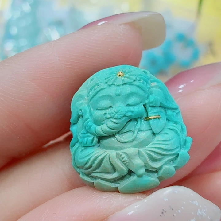 绿松石未镶嵌珠宝奇石