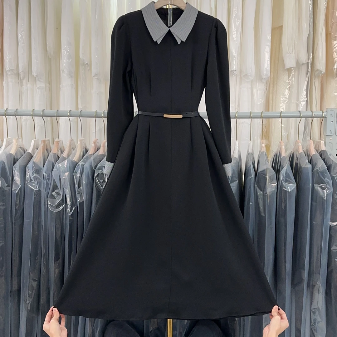 【RG3322】2025年秋冬新款时尚气质百搭减龄显瘦新款连衣裙