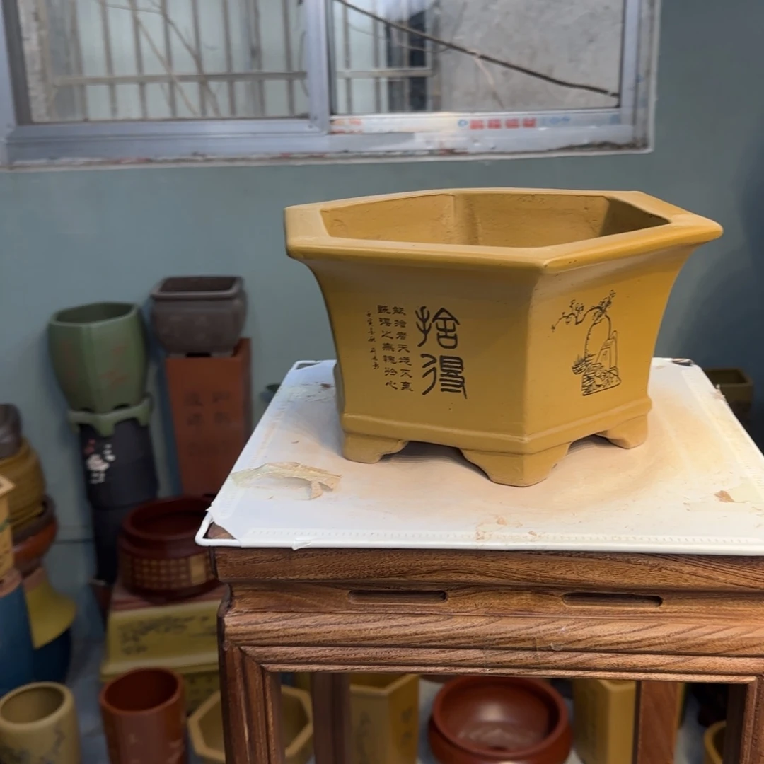 紫砂花盆紫砂口径32