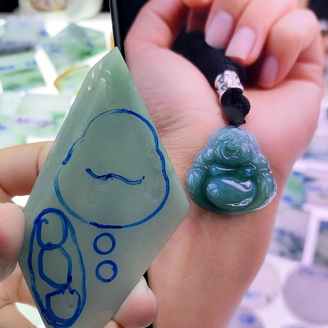 定制翡翠未镶嵌纯天然