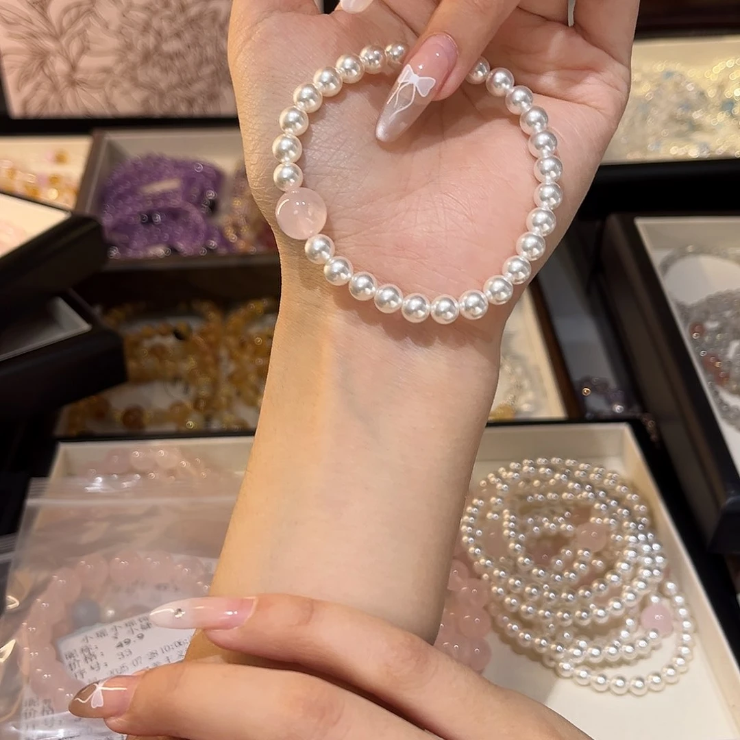 水晶手链合金9.9