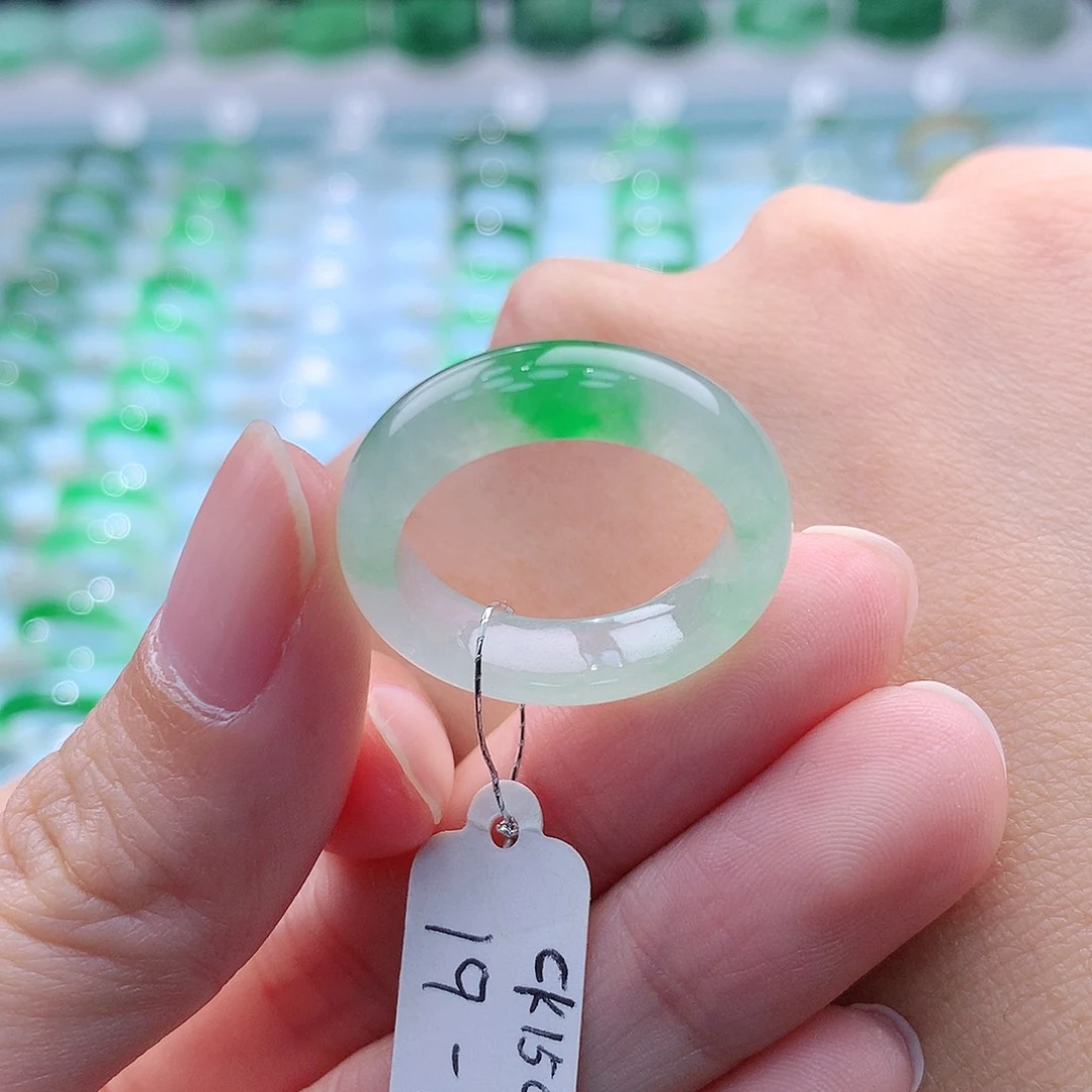 未镶嵌戒指翡翠A货缅甸翡翠