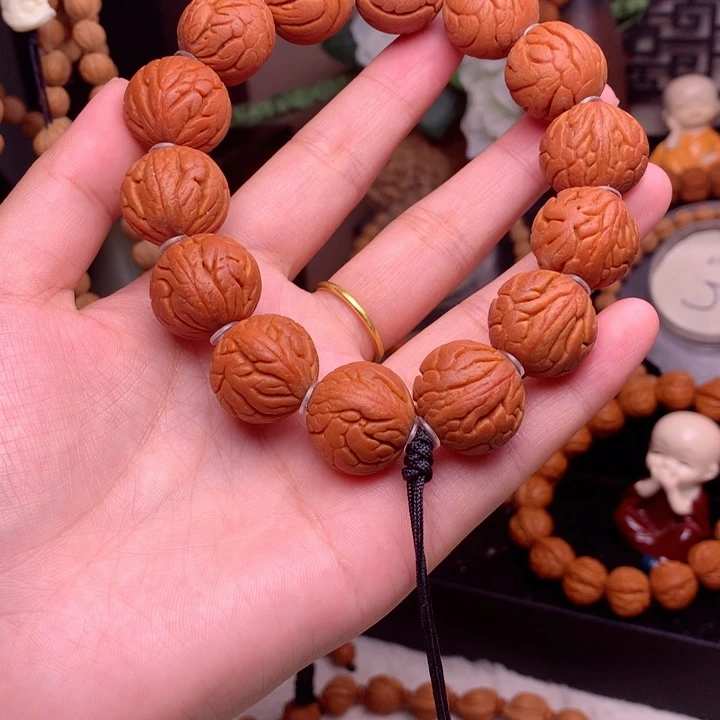 桃核吊坠龙纹桃核