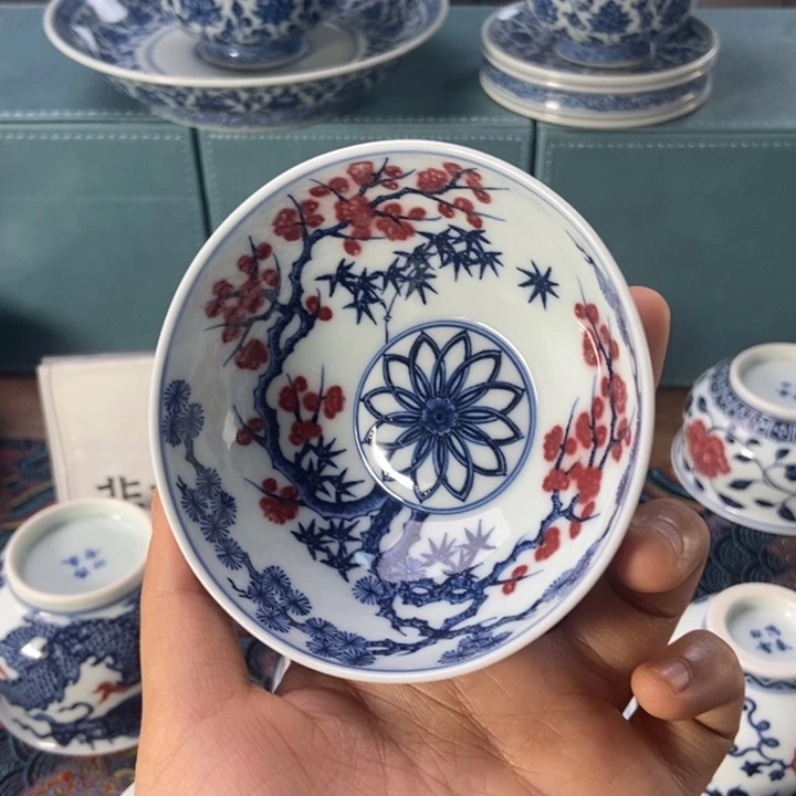 杯阳春白雪 松竹梅普洱