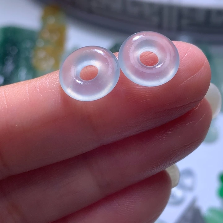 未镶嵌定制翡翠甜甜圈